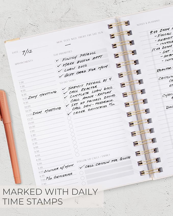 ZICOTO Aesthetic Daily Planner And Notebook - Image 7