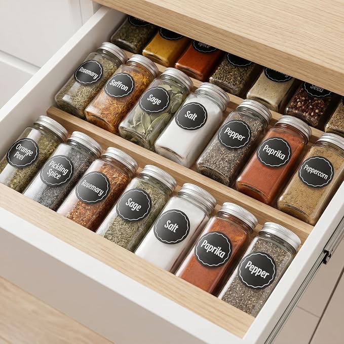Aixoom 144PCS Spice Labels Stickers - Image 2