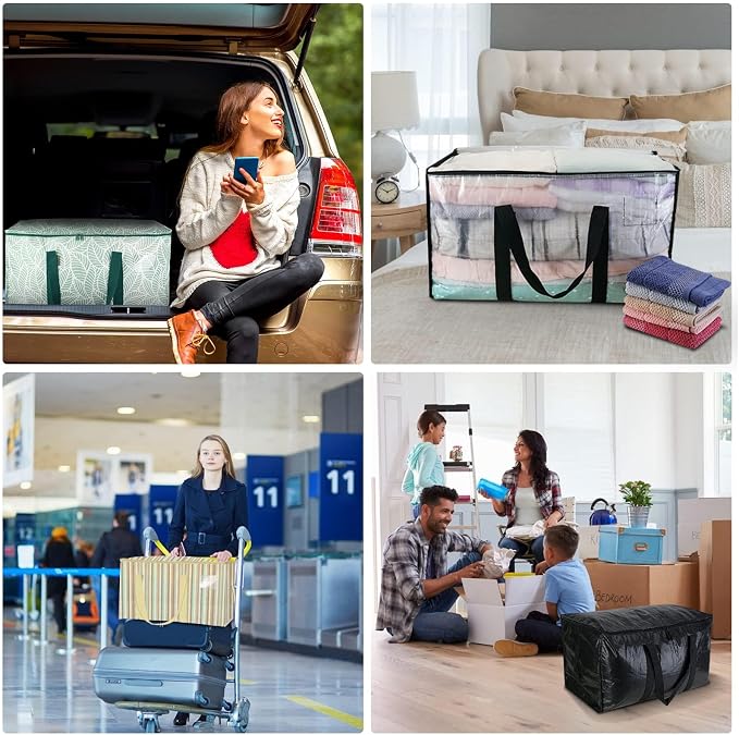 BALEINE 4-Pack Oversized Moving Bags - Image 3