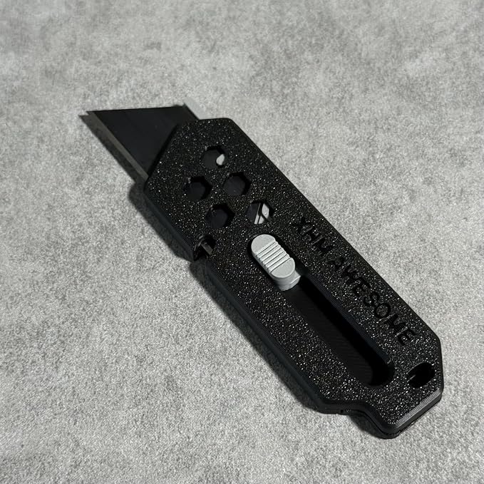 XHM Awesome Small Box Cutter Retractable Blade Ultility Knife, - Image 2