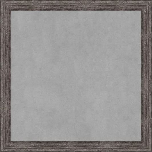 Amanti Art Grey Framed Magnetic Board 23x23 Medium Vision Board by AmantiArt