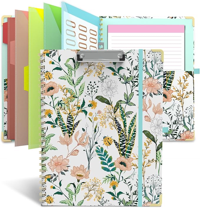 Clipboard Folio with Storage Clipboards Padfolio Notebook by Steatory