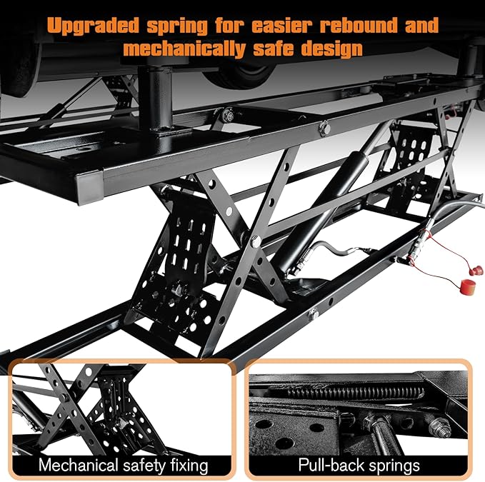Jocisland 5000 lb Portable Car Lift, Quick Jack - Image 3