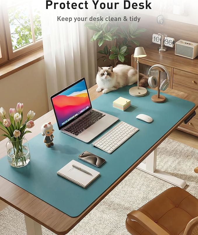 Aothia Faux Leather Desk Mat - Image 3