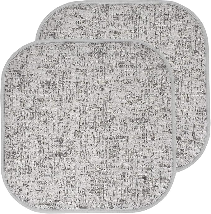Sweet Home Collection Chair Cushion Memory Foam Pads Honeycomb Pattern Slip Non by SweetHomeCollection