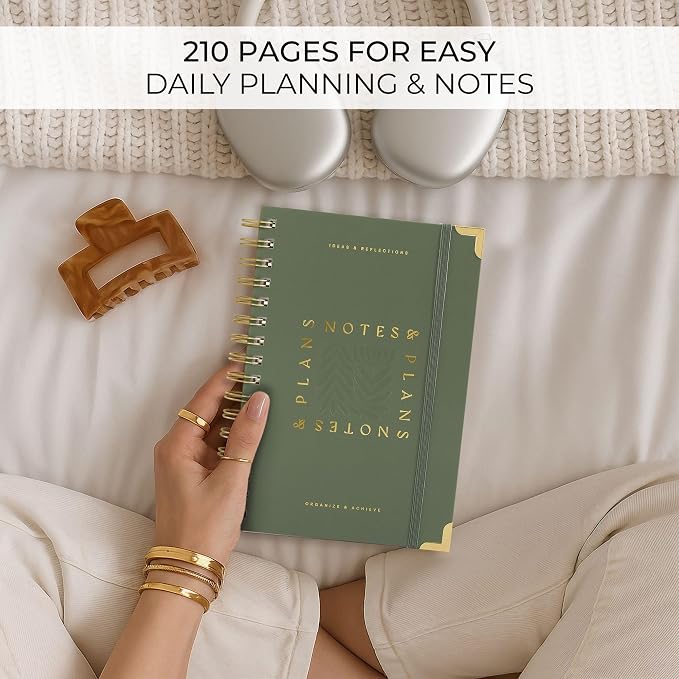 Aesthetic Daily Planner And Notebook - Image 4