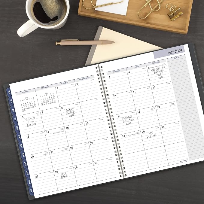 AT-A-GLANCE Planner 2026-2027 Weekly & Monthly Academic 12-Month July-June - Image 3