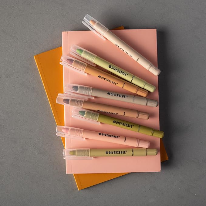 DIVERSEBEE Bible Highlighters and Pens No Bleed, 8 Pack Assorted Colors Gel - Image 6
