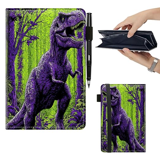 Purple Tyrannosaurus Rex Large Server Book by Unknown