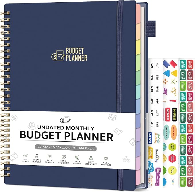 Budget Planner - Monthly Budget Book by LOAPEM