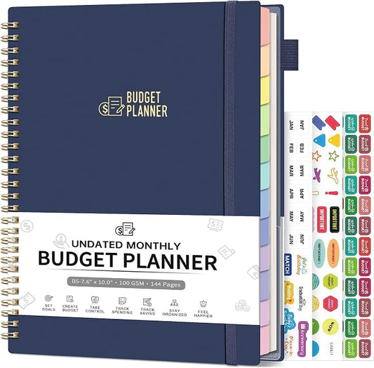 Budget Planner - Monthly Budget Book by LOAPEM