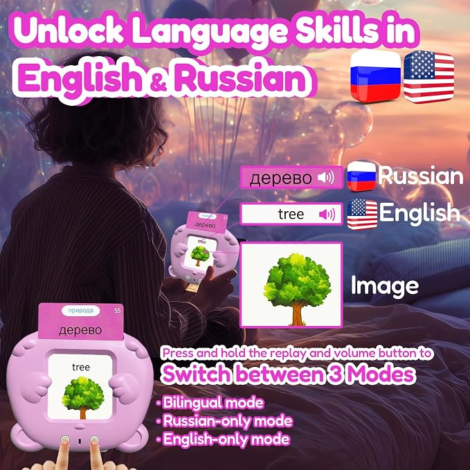 Bilingual Talking Flash Cards for Kids - Image 2