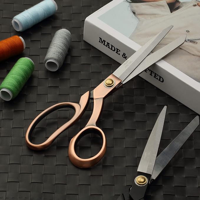 Mr. Pen- Premium Tailor Scissors, 8-Inch | Heavy Duty Carbon Steel Sewing & - Image 7