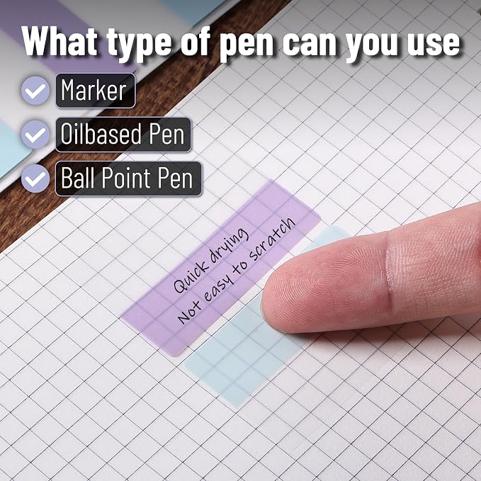 Mr. Pen- Sticky Index Tabs, Pastel Sticky Tabs - Image 4