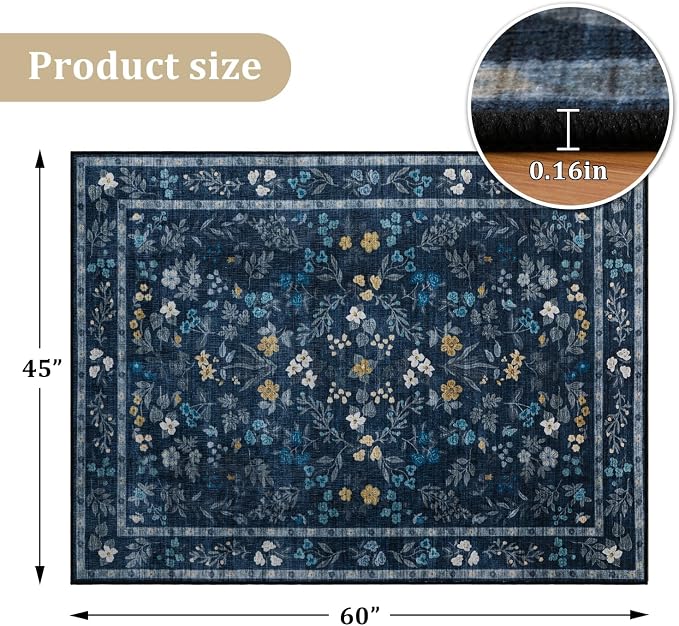 chakme Office Chair Mat for Hardwood Floor, Machine Wash - Image 7