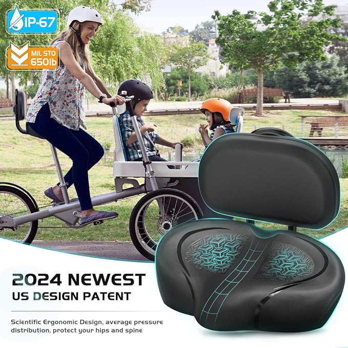 Noseless Bike Seat Cushion for Men & Women - Image 6