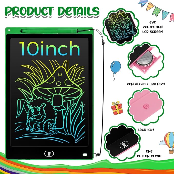 Tinlade 12 Pack LCD Writing Tablets - Image 2