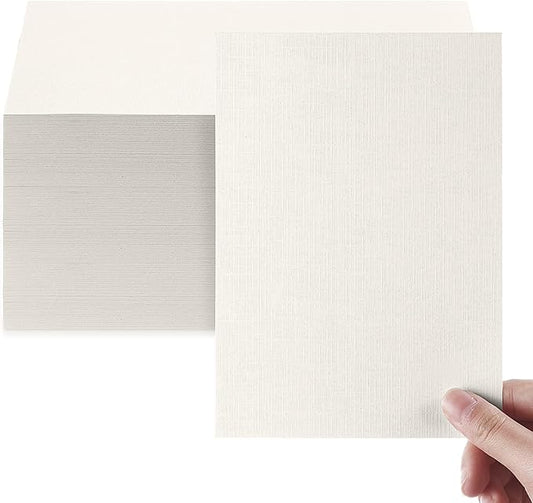 Geosar 200 Sheet Linen Cardstock Invitation Cardstock Heavyweight Printer Paper by Geosar