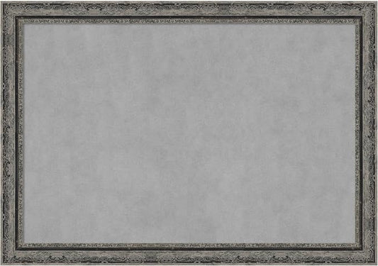 Amanti Art Black Framed Magnetic Board 28x40 Large Vision Board by AmantiArt