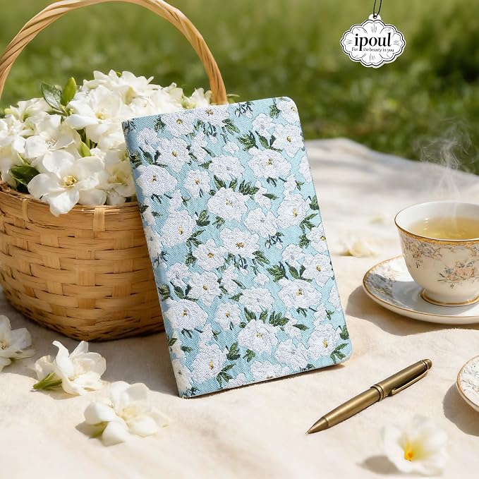 Floral Notebook, Cute Journal, Wide Rule, Lined Notebook, Diary - Image 7