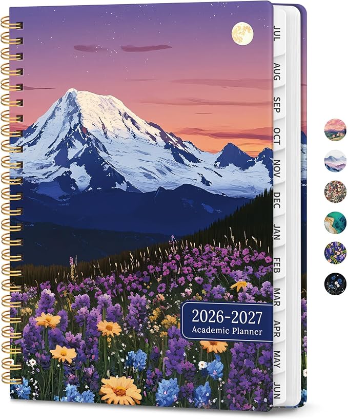 Planner 2026-2027, Monthly and Weekly Academic Planner July 2026 by Zotia