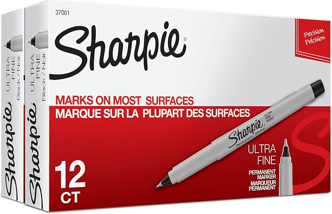 Sharpie Permanent Markers, Ultra-Fine Point by Unknown