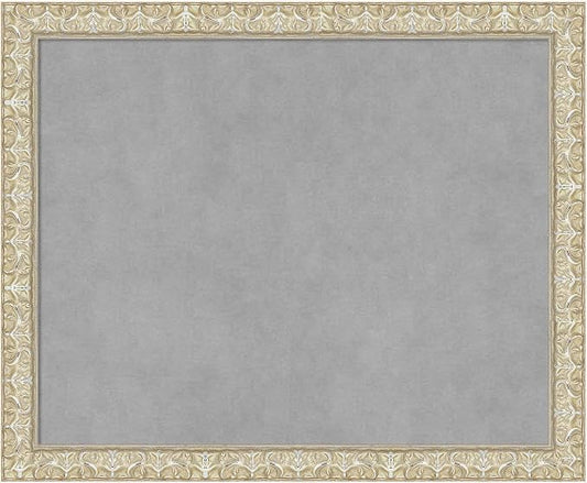 Amanti Art Silver Framed Magnetic Board 18x22 Small Vision Board by AmantiArt