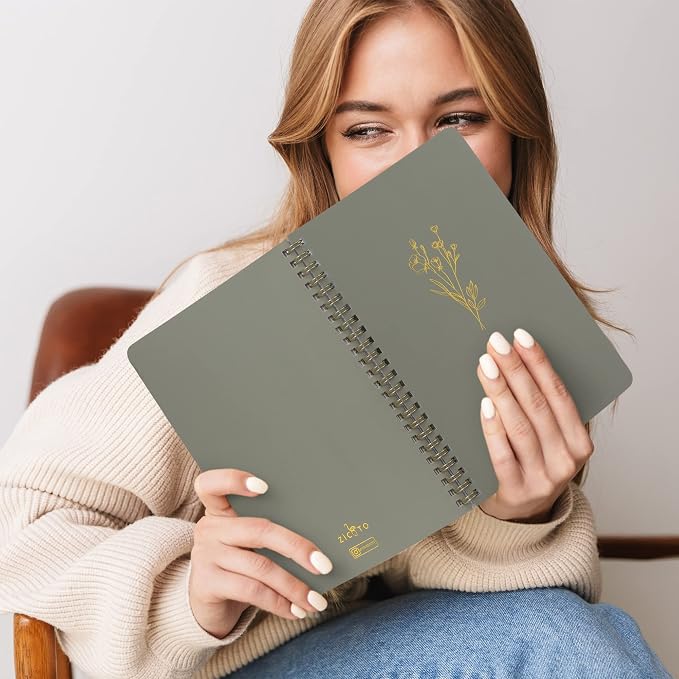 ZICOTO Aesthetic Spiral Notebook Set of 3 - Image 7