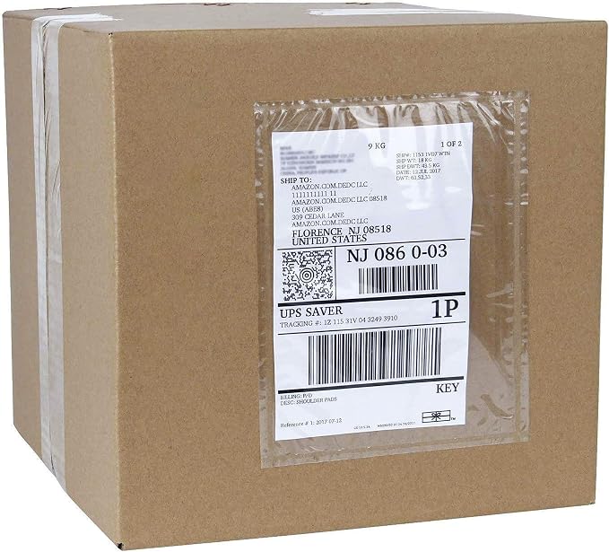 APQ Clear Top Loading Packing List Envelopes, 9.5 x 12 Inches. 500 Pack Packing by APQSupply%C2%AE