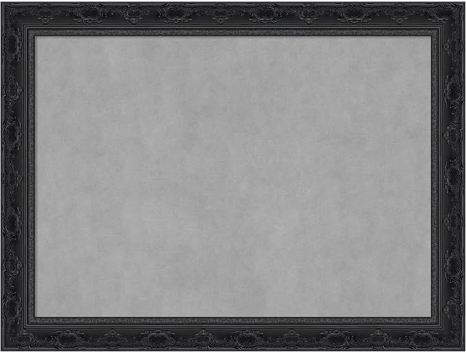 Amanti Art Black Framed Magnetic Board 24x32 Medium Vision Board by AmantiArt