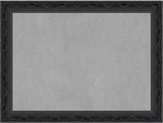 Amanti Art Black Framed Magnetic Board 24x32 Medium Vision Board by AmantiArt