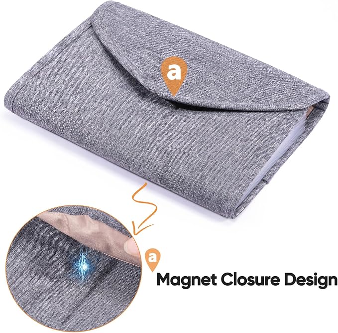 Fabric Receipt Organizer 7X5 - Image 2