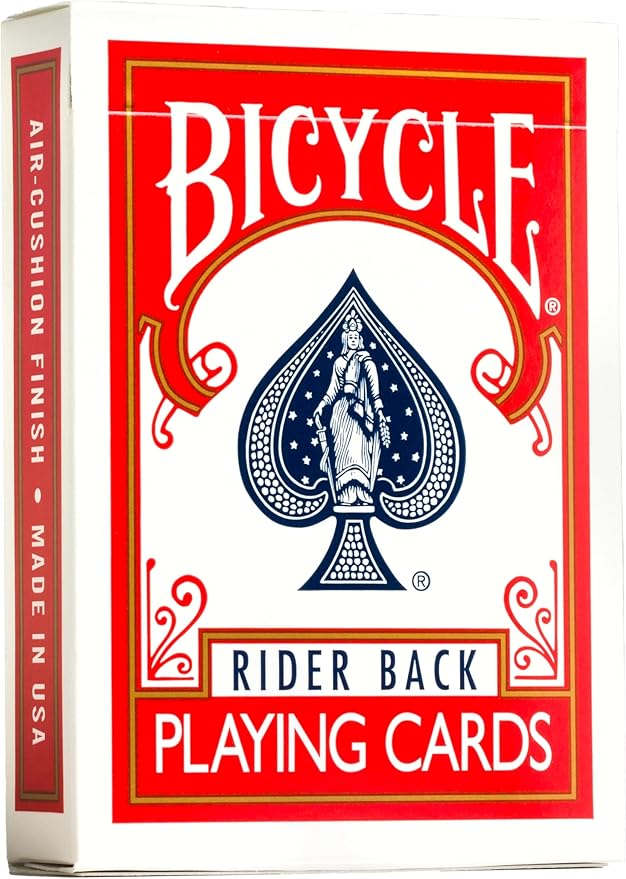 Bicycle Playing Cards, All Red, Poker Size, 12 Pack - Image 2