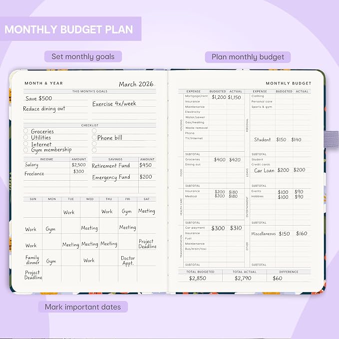 And Per Se Budget Planner and Monthly Bill Organizer, Budget Book - Image 4