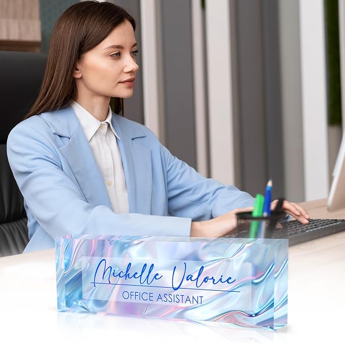 Personalized Office Name Plate, Custom Name Plate - Image 3