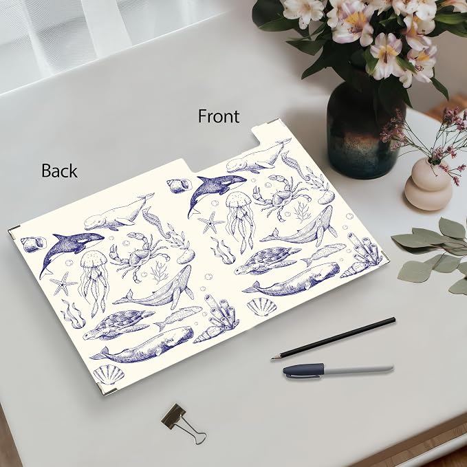 Ku-dayi Coastal Ocean Beach Clipboard Padfolio - Image 3