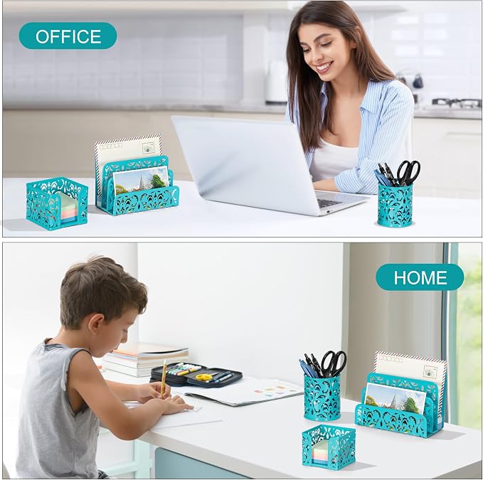 EasyPAG Desk Organizers and Accessories 3 Pieces Office Organizer Set - Image 8