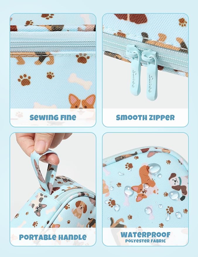 SUNEE Cute Pencil Case, Large Pencil Pouch, Aesthetic Big Pencil Bag - Image 5