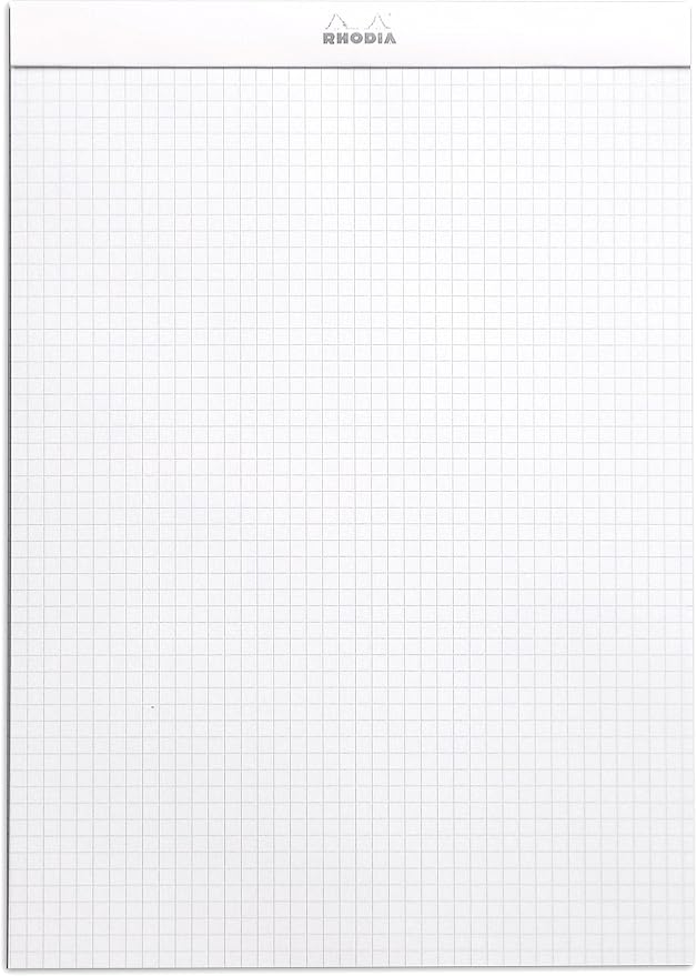 Rhodia Ice Pad Staplebound 8.25X11.75 Grid - Image 2