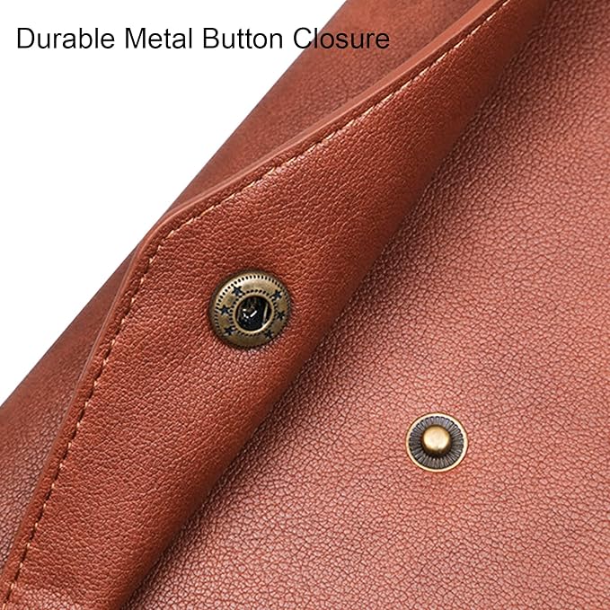 VANRA 1 Piece PU Leather File Folders A4 Document Holder File Envelope - Image 3