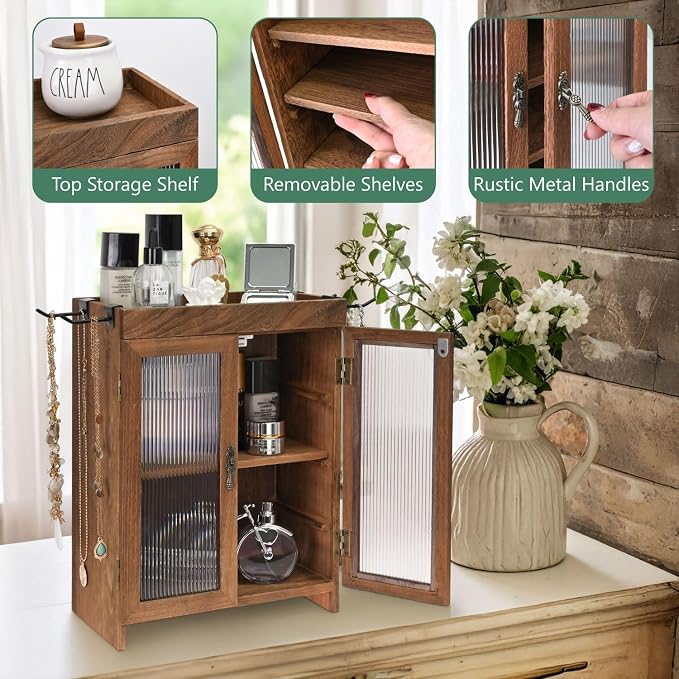 Ikee Design Wooden Countertop Storage Cabinet - Image 5