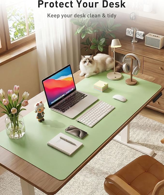 Aothia Faux Leather Desk Mat - Image 3
