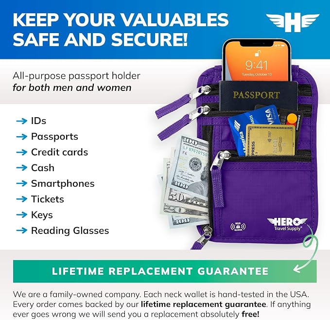 HERO Neck Wallet - Image 3