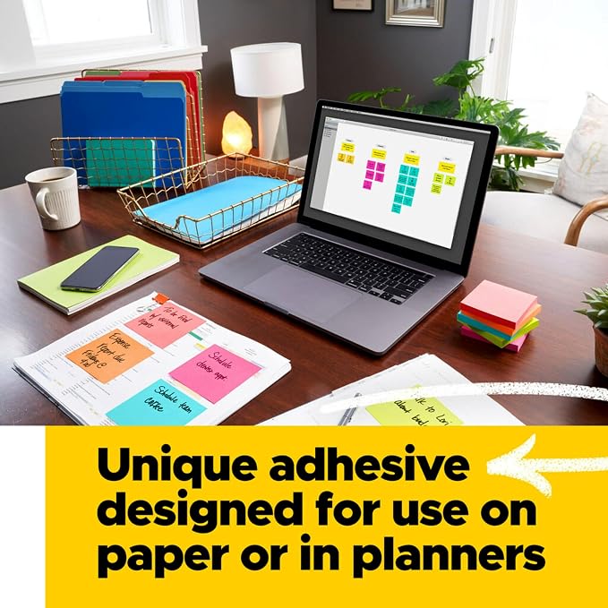 Post-it Mini Notes, Poptimistic Collection, 1 3/8 x 1 7/8 in, 3 Pack | Power - Image 5