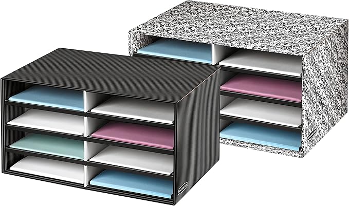 Bankers Box Decorative Eight Compartment Literature Sorter - Image 4