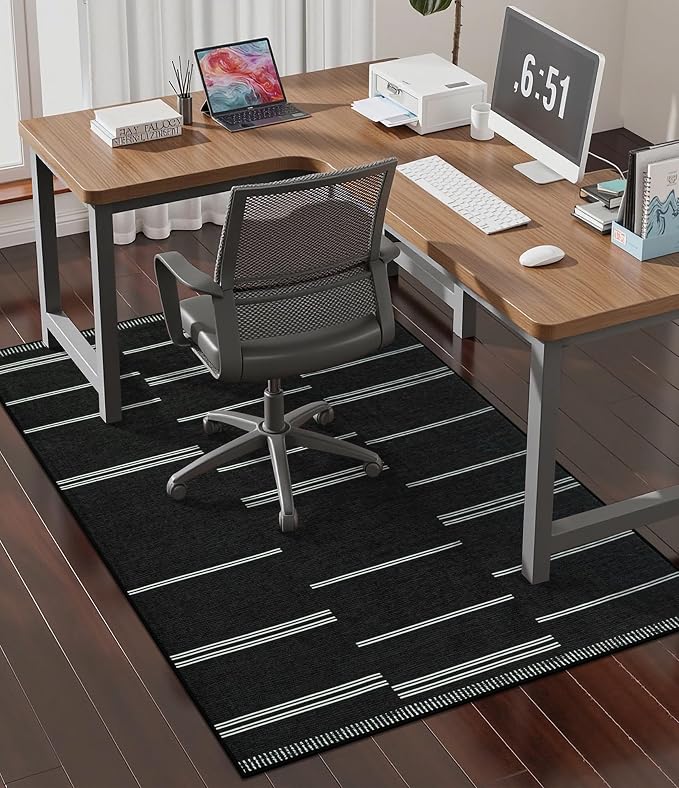 chakme Office Chair Mat for Hardwood Floor, Machine Wash by CHAKME