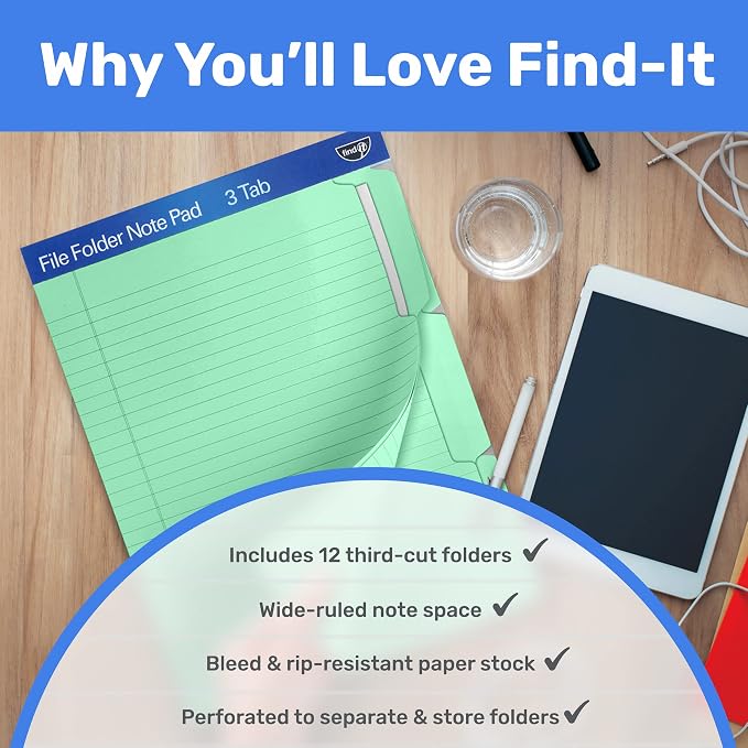 Find It File Folder Notepad - Image 6