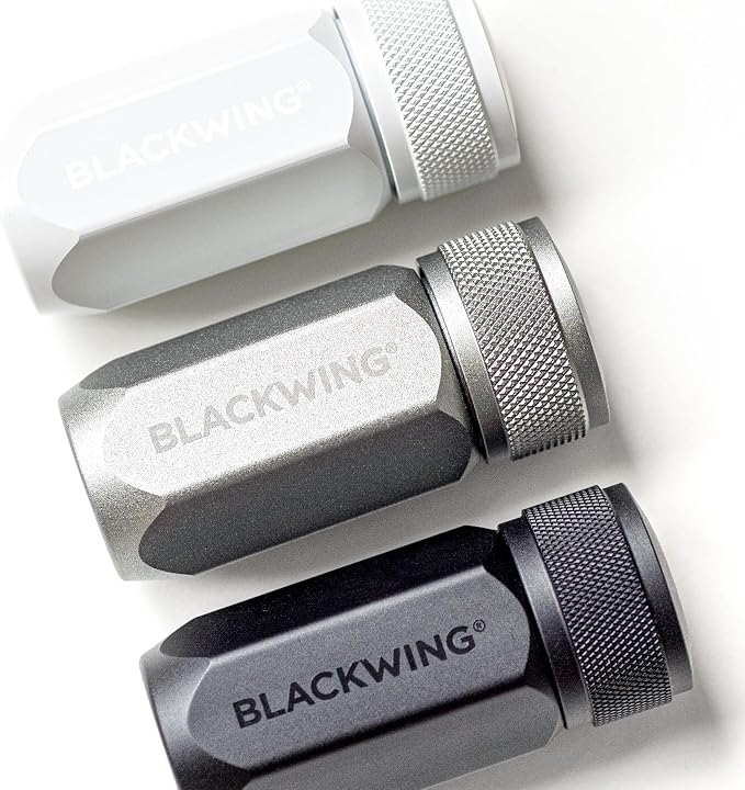 Blackwing One-Step Long Point Sharpener, German Steel Blade, Machined Aluminum - Image 7