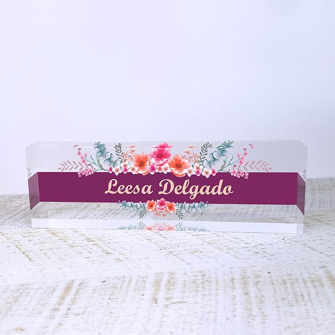 Artblox Office Desk Name Plate Personalized | Custom Name Plates - Image 2