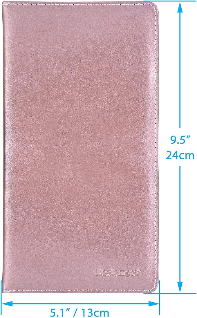 Wisdompro Car Document Holder Organiser, PU Leather Vehicle Insurance and - Image 5